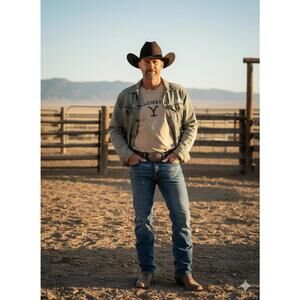 Yellowstone Brand Tshirt Men's XL Short Sleeve Graphic Tee